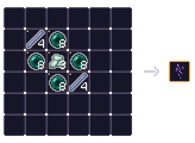 Éᴄʟᴀᴛ ᴅᴜ ɴéᴀɴᴛ - ɴɪᴠᴇᴀᴜ 180 — 8 × breeze rod t1 ★, 32 × ender pearl t1 ★, 3 × cristal prismarine t1 ★
