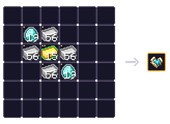 ᴄœᴜʀ ᴅ'ᴀꜱᴛéʀᴏïᴅᴇ - ɴɪᴠᴇᴀᴜ 200 — 38 × diamant t1 ★, 224 × fer t1 ★, 15 × or t2 ★★