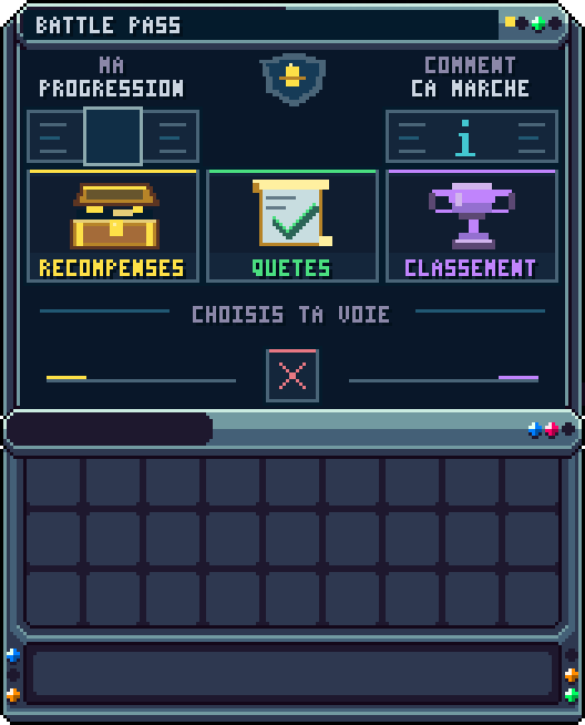 Le portail du Battle Pass (/battlepass)