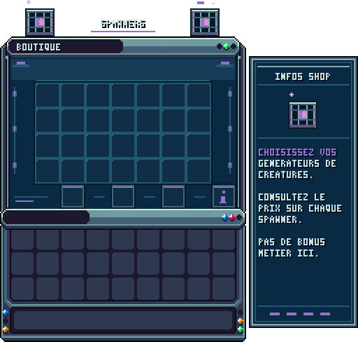 Le shop des spawners